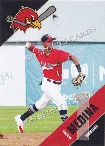 2018 Fargo Moorhead RedHawks Yhoxian Medina