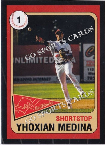 2019 Fargo Moorhead RedHawks Yhoxian Medina