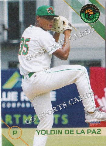 2024 Greensboro Grasshoppers Yoldin De La Paz