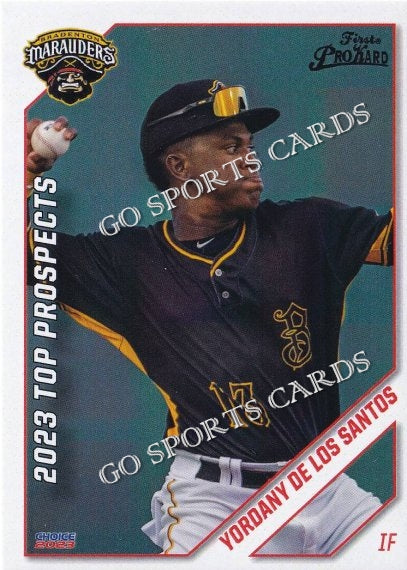 2023 Bradenton Marauders Top Prospects Yordany De Los Santos