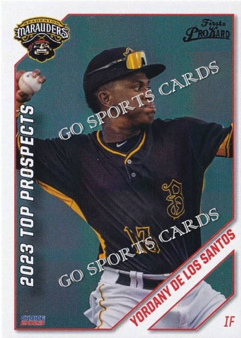 2023 Bradenton Marauders Top Prospects Yordany De Los Santos