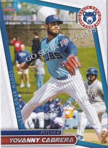 2024 South Bend Cubs Yovanny Cabrera