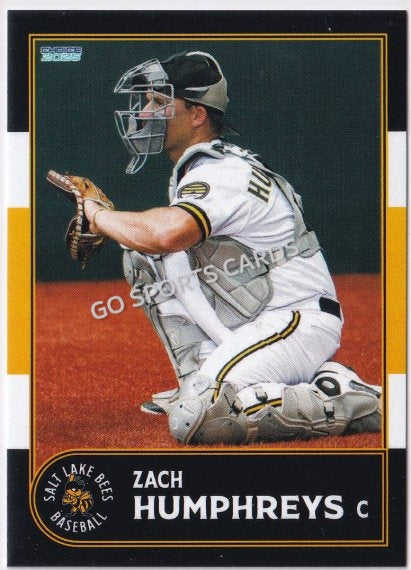 2025 Salt Lake Bees Zach Humphreys
