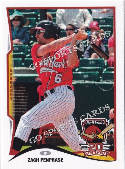 2015 Fargo Moorhead RedHawks Zach Penprase