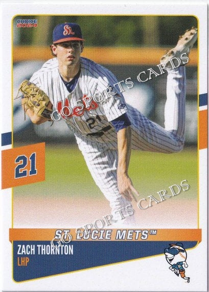 2024 St Lucie Mets Zach Thornton