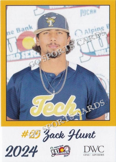 2024 Florence Darlington Technical College Stingers JUCO Zack Hunt