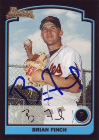 Brian Finch 2003 Bowman Draft Picks #32 (Autograph)