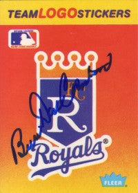 Bruce Dal Canton Fleer Sticker (Autograph)