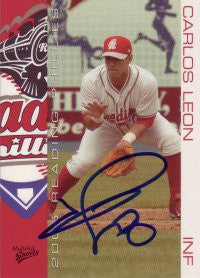 Carlos Leon 2005 MultiAd Sports Reading Phillies #15 (Autograph)