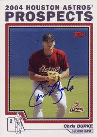 Chris Burke 2004 Topps Traded #97 (Autograph)