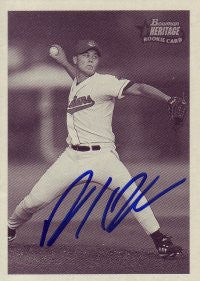 Daniel (Dan) Denham 2001 Bowman Heritage #299 (Autograph)