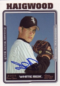 Daniel (Dan) Haigwood 2005 Topps Updates & Hightlights #243 (Autograph)