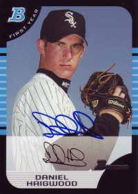 Daniel (Dan) Haigwood 2005 Bowman #258 (Autograph)