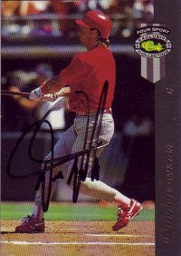 Darren Daulton 1993 Classic McDonalds #11 (Black Autograph)