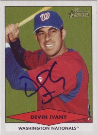 Devin Ivany 2007 Bowman Heritage (Autograph)