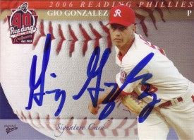 Gio Gonzalez 2006 MultiAd Reading Phillies #29 (Autograph)