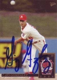 Gio Gonzalez 2006 MultiAd Reading Phillies #1 (Autograph)