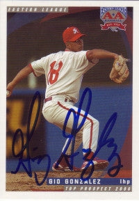 Gio Gonzalez 2006 GrandStand Eastern League Top Prospect (Autograph)