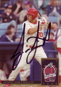 Jason Jaramillo 2006 MultiAd Reading Phillies #11 (Black Autograph)