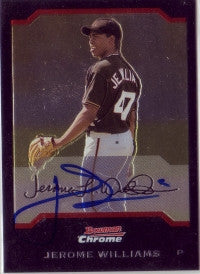 Jerome Williams 2004 Bowman Chrome #78 (Autograph)