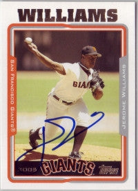 Jerome Williams 2005 Topps #92 (Autograph)