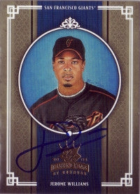 Jerome Williams 2005 Donruss Diamond Kings #195 (Autograph)