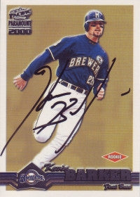 Kevin Barker 2000 Pacific Paramount Silver #125 (Autograph)