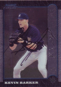 Kevin Barker 1999 Bowman Chrome #97 (Autograph)