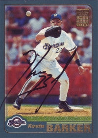 Kevin Barker 2001 Topps #126 (Autograph)
