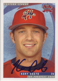 Kory Casto 2006 GrandStand Eastern League Top Prospect (Autograph)