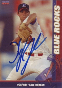 Kyle Jackson 2006 Choice Wilmington Blue Rocks #13 (Autograph)