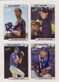 Luis Ramirez / Jose Vaquedano 2005 Bazooka Sticker #5 (Autograph)