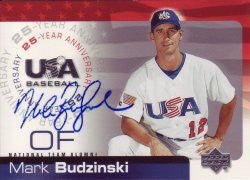 Mark Budzinski 2004 Upper Deck USA #28 (Autograph)