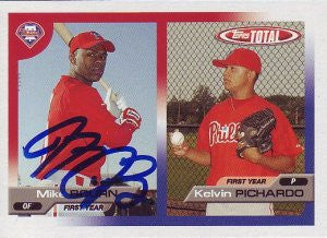 Michael Bourn 2004 Topps Total #754 (Autograph)