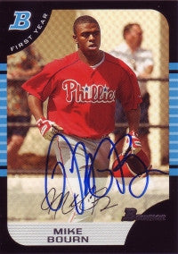 Michael Bourn 2005 Bowman #172 (Autograph)
