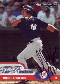 Michel Hernandez 2003 Donruss #49 (Autograph)
