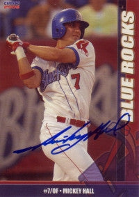 Mickey Hall 2006 Choice Wilmington Blue Rocks #11 (Autograph)