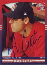 Mike Cather 2008 Portland Seadogs (Autograph)