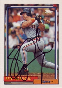 Pete Incaviglia 1992 Topps #679 (Autograph)