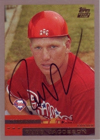Russ Jacobson 2000 Topps Traded #11 (Black Autograph)