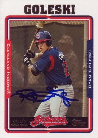 Ryan Goleski 2005 Topps #310 (Autograph)