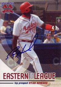 Ryan Howard 2004 GrandStand Eastern League Top Prospect (Autograph)