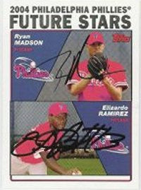 Elizardo Ramirez / Ryan Madson 2003 Topps #328 (Autograph)