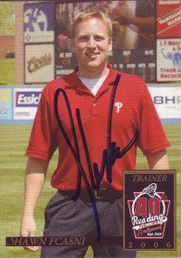 Shawn Fcasni 2006 MultiAd Reading Phillies #28 (Autograph)