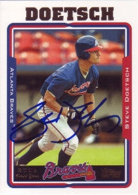 Steve Doetsch 2005 Topps #297 (Autograph)