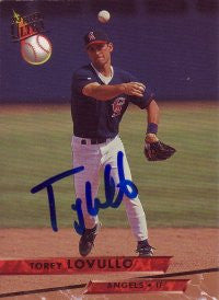 Torey Lovullo 1993 Fleer Ultra #521 (Autograph)