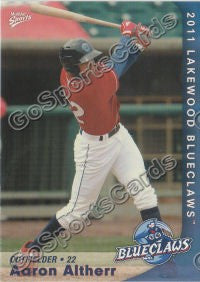 2011 Lakewood BlueClaws Aaron Altherr