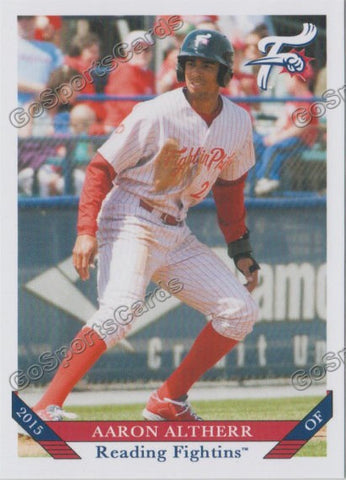 2015 Reading Fightins Aaron Altherr