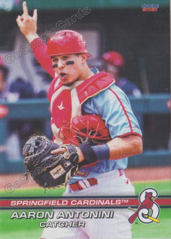 2021 Springfield Cardinals Aaron Antonini