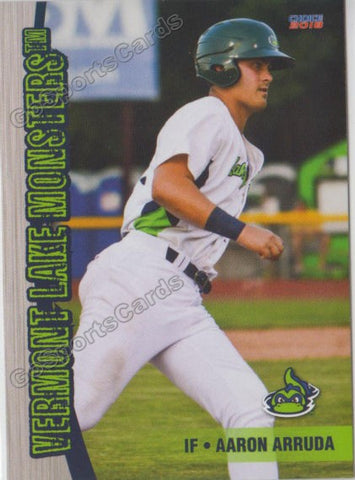 2018 Vermont Lake Monsters Aaron Arruda